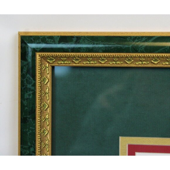 Lain Gordon Angel Of Peace Framed Print Art Matted Christmas Doves Dress Blond - Picture 5 of 8